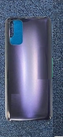 Mozomart Back Panel Glass for IQOO 3 5G : Purple