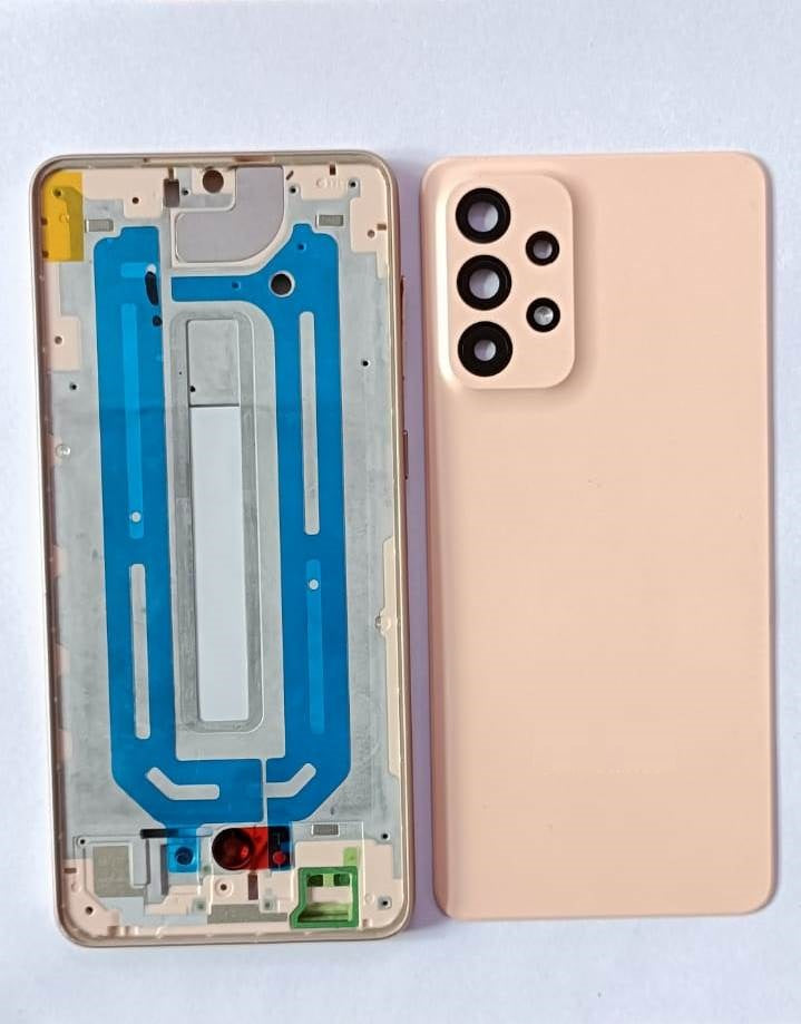 Mozomart Back Panel Housing Body for Samsung Galaxy A33 5G : Awesome Peach