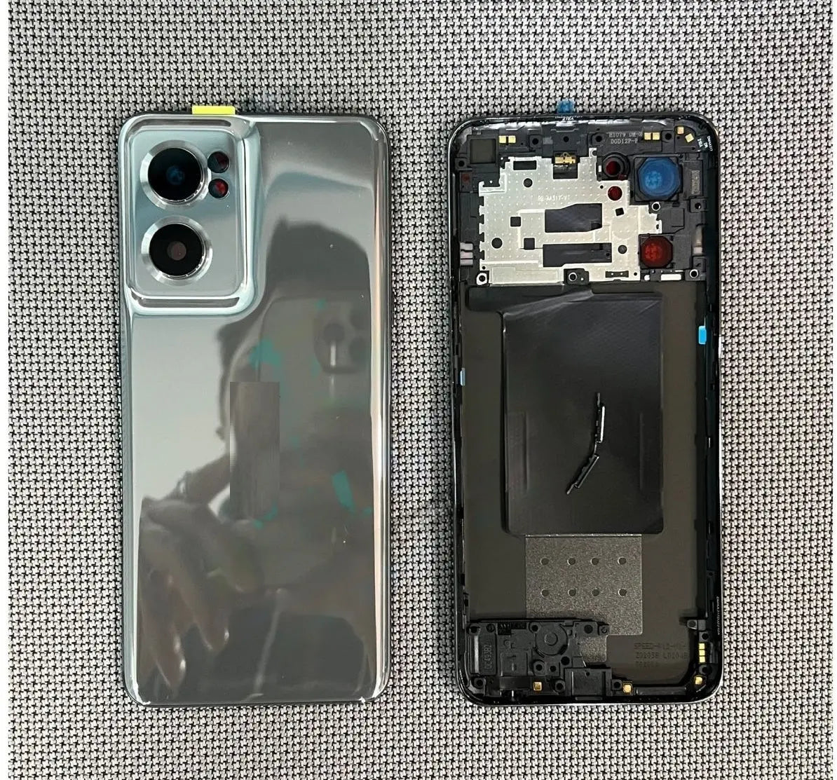 Mozomart Battery Door Back Panel Housing for Oneplus Nord CE 2 5G : Gray Mozomart