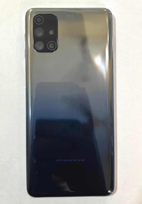 Back Panel With Middle Ring for Samsung Galaxy M31S Blue