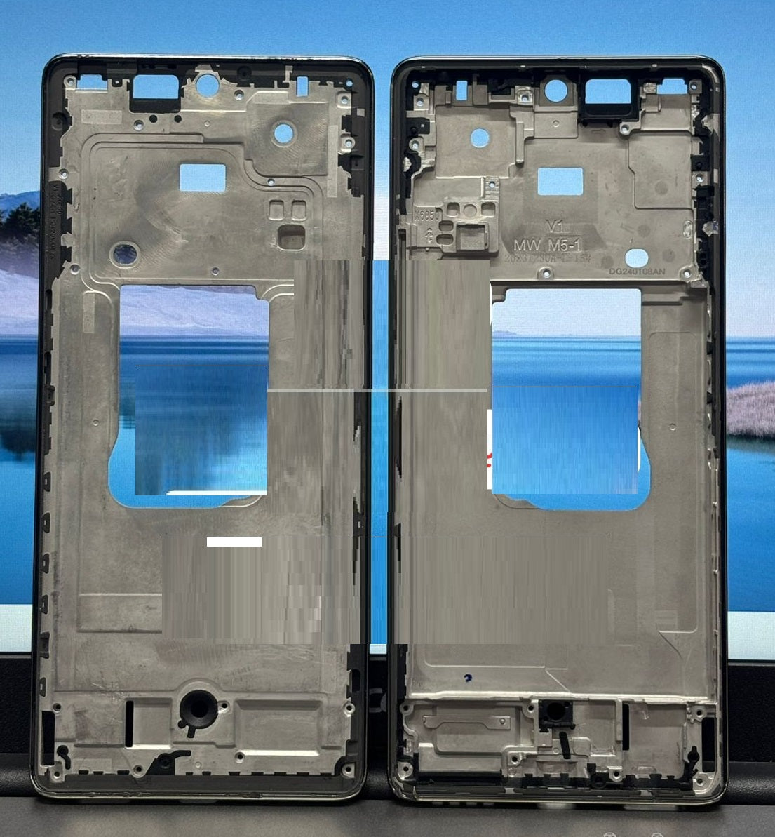 Lcd Frame Middle Chessis for Infinix Note 40 pro 5G (X6850) Gold Zeespares