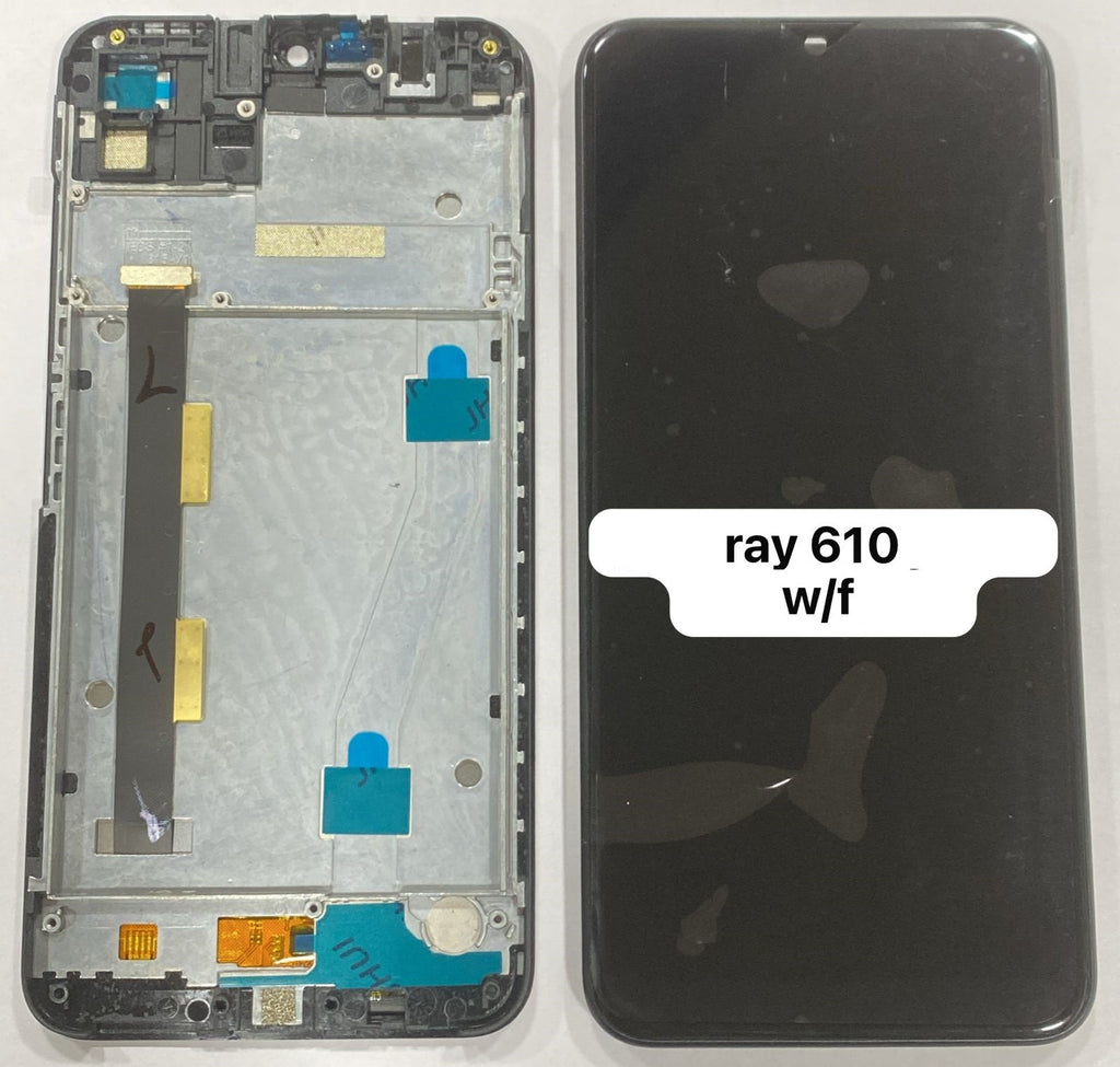 Lcd Display Folder Combo for PANASONIC RAY 610 Black