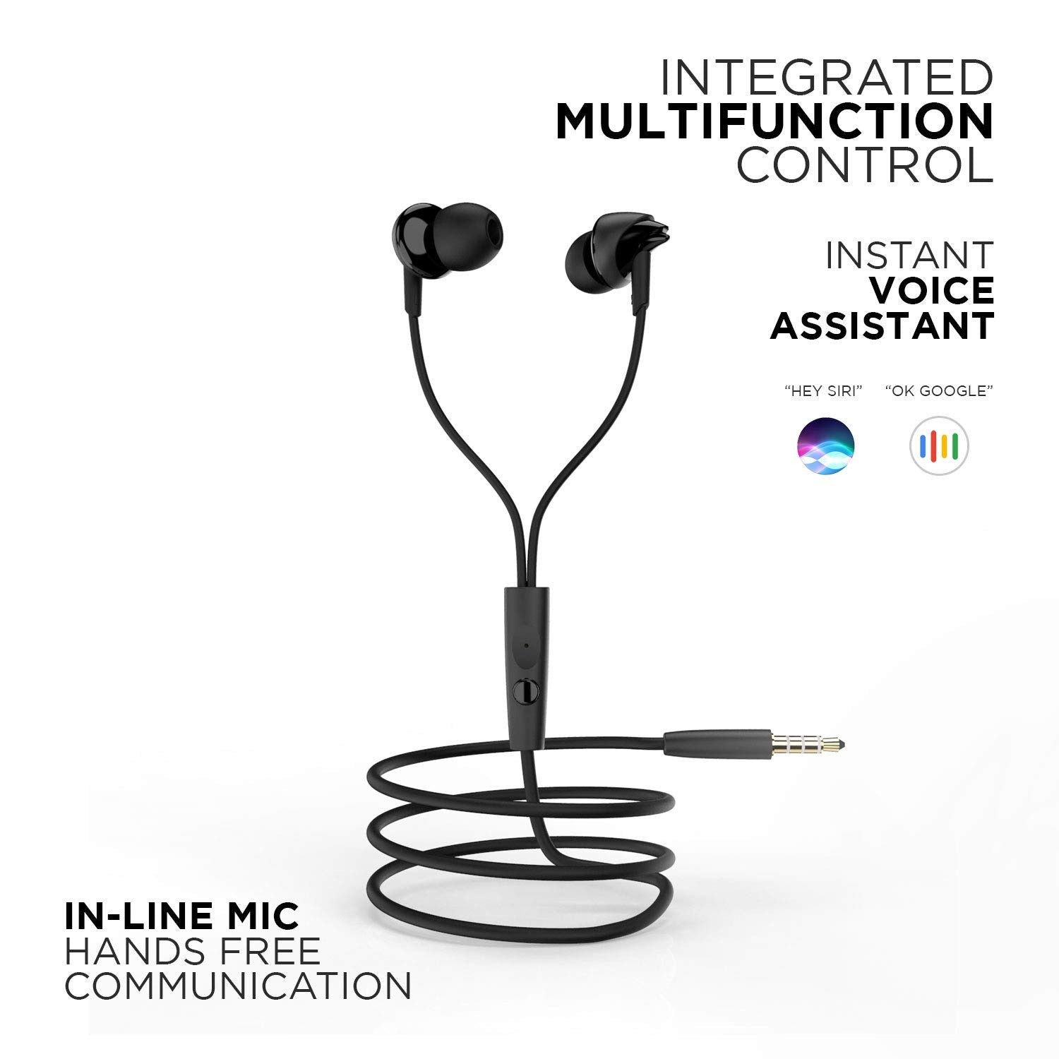 Wired Earphone Universal with Mic