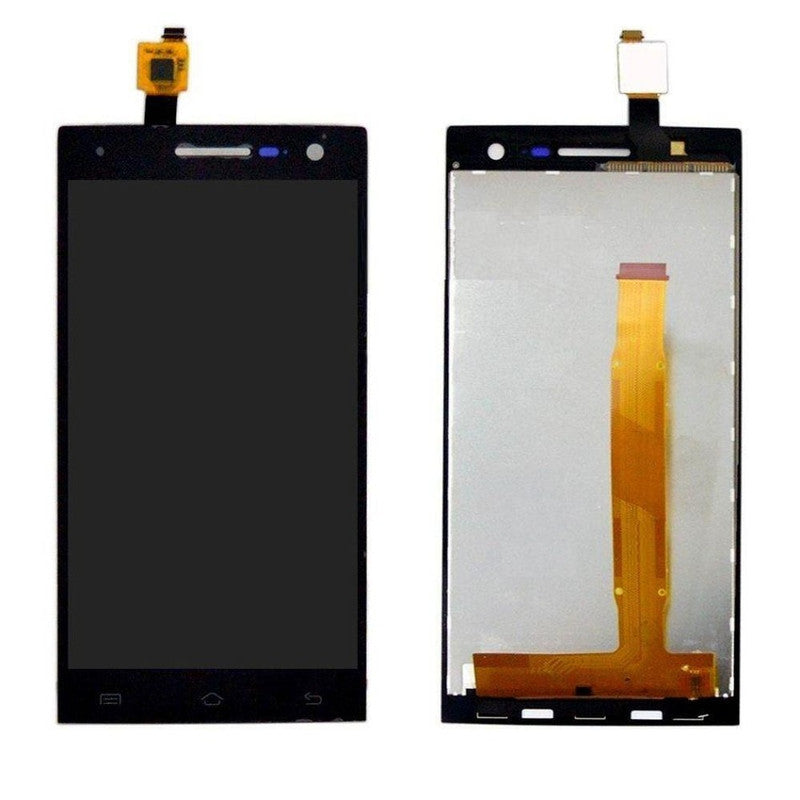 Lcd Display Folder Combo for XOLO q1010i Black