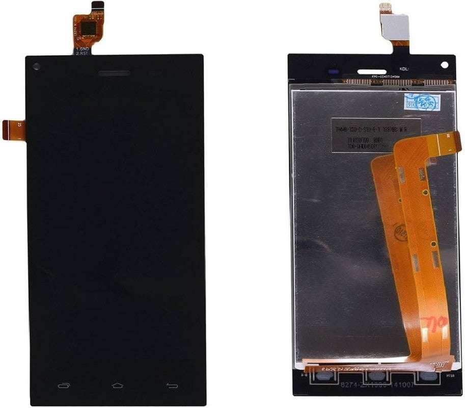 Lcd Display Folder Combo for XOLO q600s Black