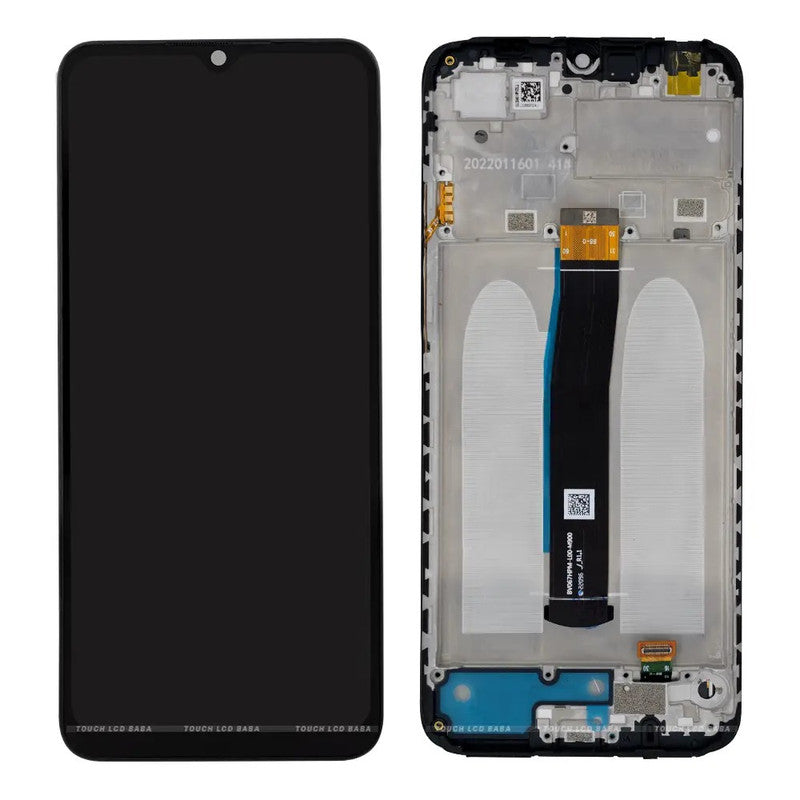 Lcd Display Folder Combo for Xiaomi Redmi MI 10 Power (With Frame)