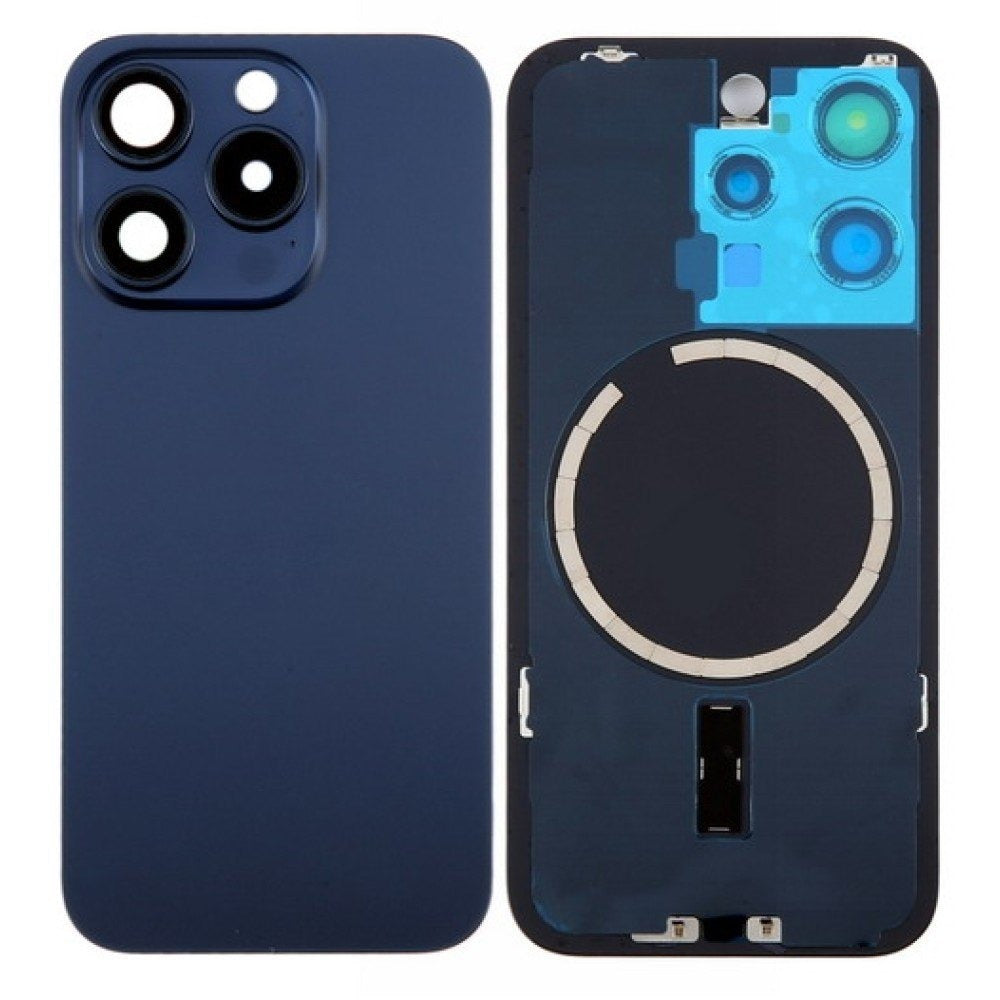 Back Panel With Camera Glass Lens for Apple iphone 15 Pro