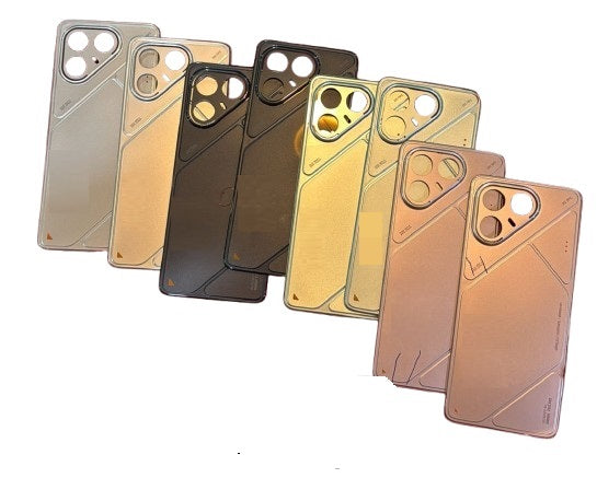 Back Panel for Tecno Pova 7 5G Silver- Zeespares.in