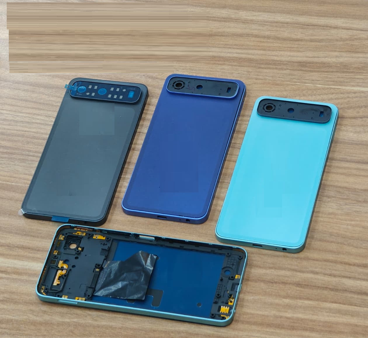 Back Panel Housing for Infinix  Hot 60i 5G Blue- Zeespares.in