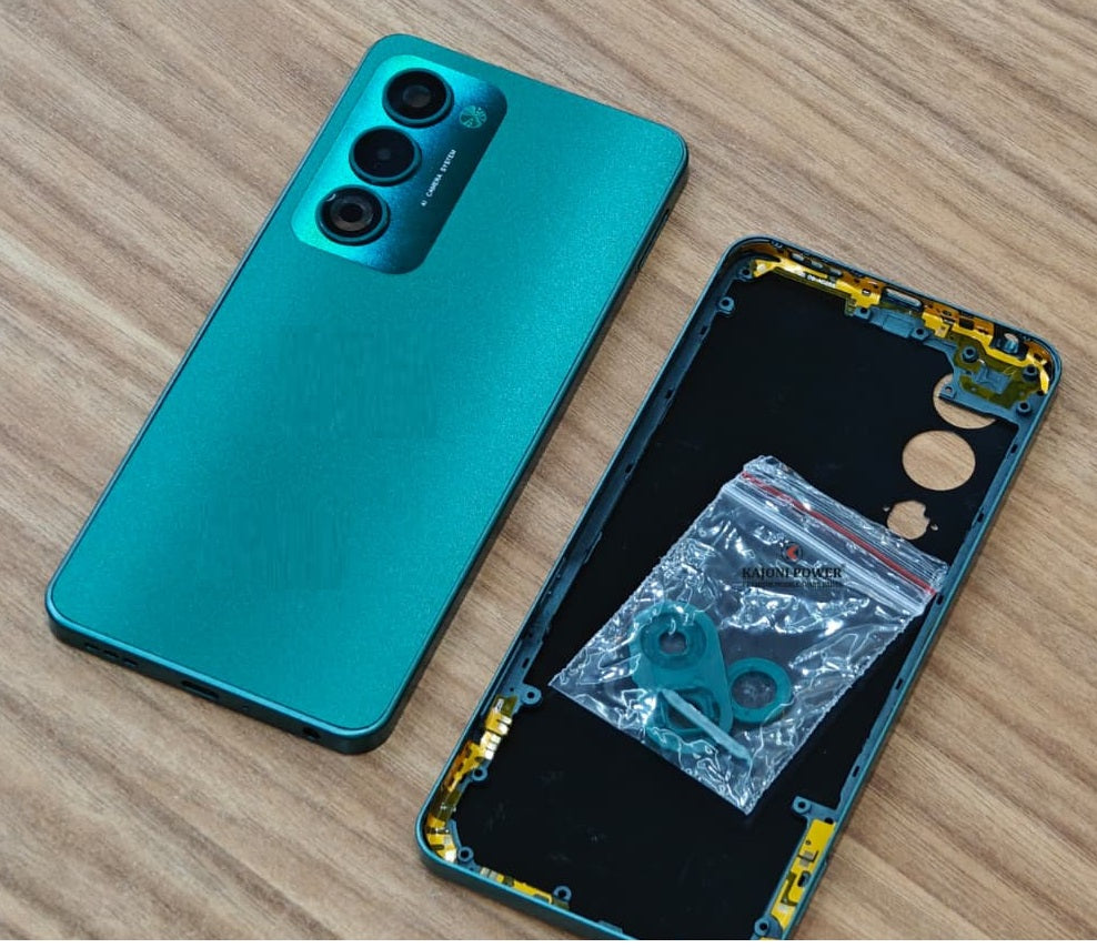 Back Panel Housing for Opoo  A5 5G Green- Zeespares.in