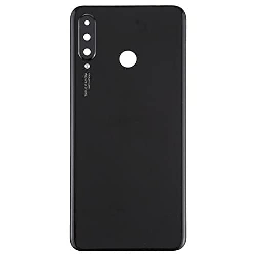Back Panel with Camera Glass for Huawei P30 Lite Black