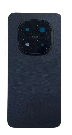 Back Panel with Camera Glass for Mi Note 15 Pro Black- Zeespares.in