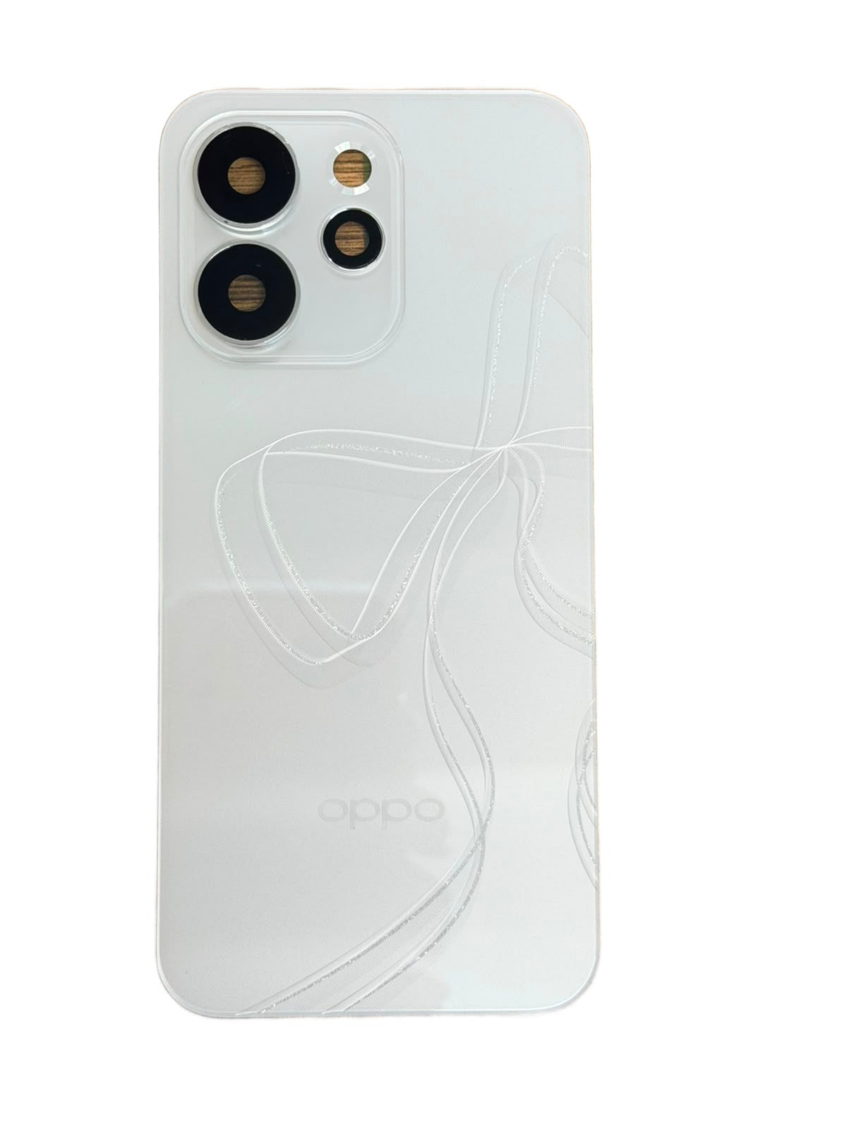 Back Panel with Camera Glass for Oppo Reno 15 Pro Mini White