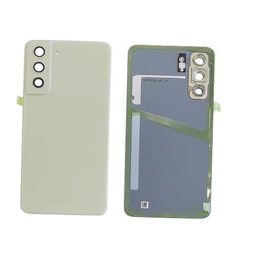 Back Panel with Camera Glass for Samsung Galaxy S21 FE Green- Zeespares.in