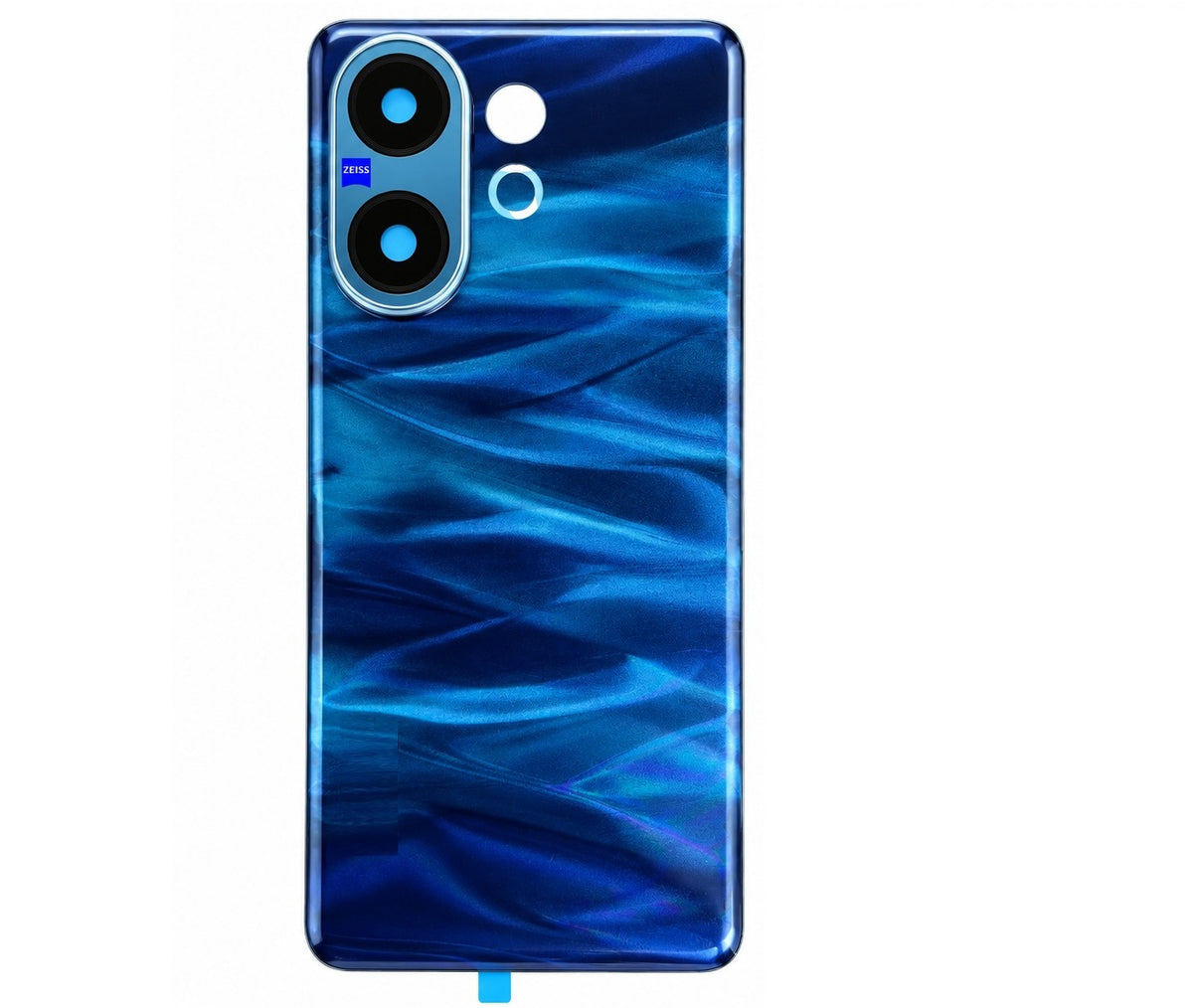 Back Panel with Camera Glass for Vivo V60 Blue