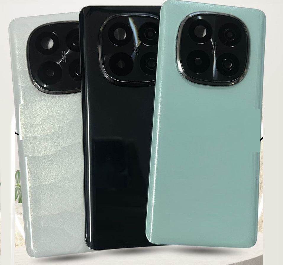 Back Panel with Camera Glass for Xiaomi Redmi Note 14 Pro Plus Green- Zeespares.in