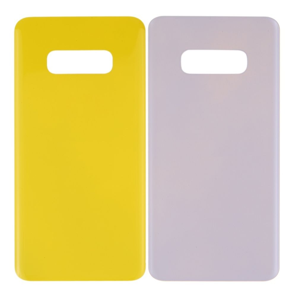 Mozomart Back Panel for Samsung Galaxy S10E Yellow
