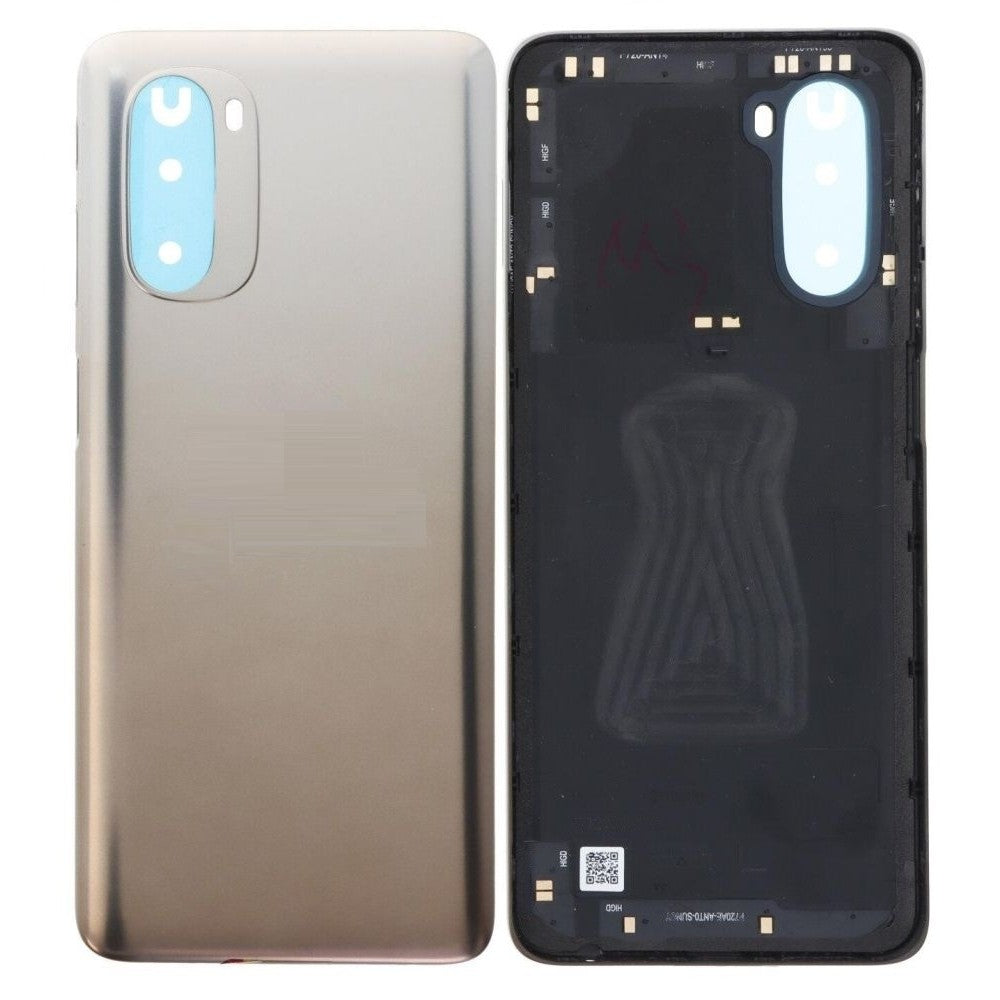 Battery Door Back Panel Housing for Motorola Moto G51 5G : Bright silver