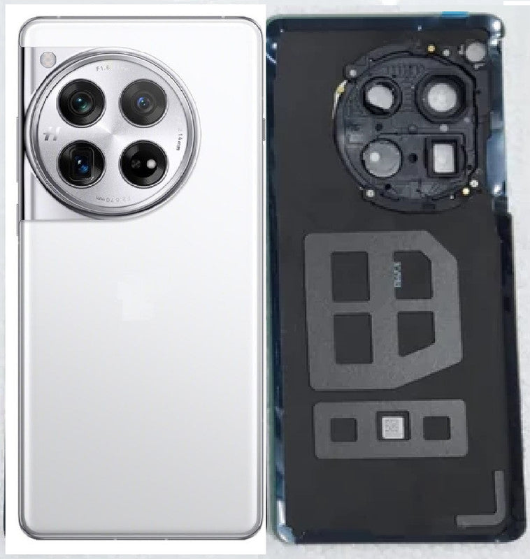 Back Panel With lens for OnePlus 12 Silver