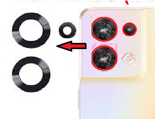 Camera Glass Lens for Oppo Reno 8 5G