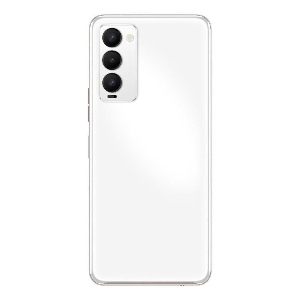 Mozomart Battery Door Back Panel Housing for Tecno Camon 18 CH6 : White