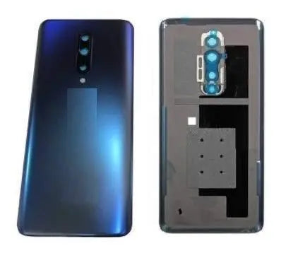 SPAREWARE® Battery Cover Back Door Panel Body For Oneplus 7 Pro - Blue (WITH CAMERA LENS)