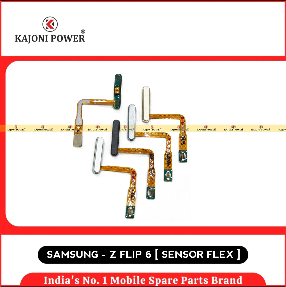 Fingerprint Sensor Flex for Samsung  Galaxy Z Flip 6  Blue - Zeespares.in