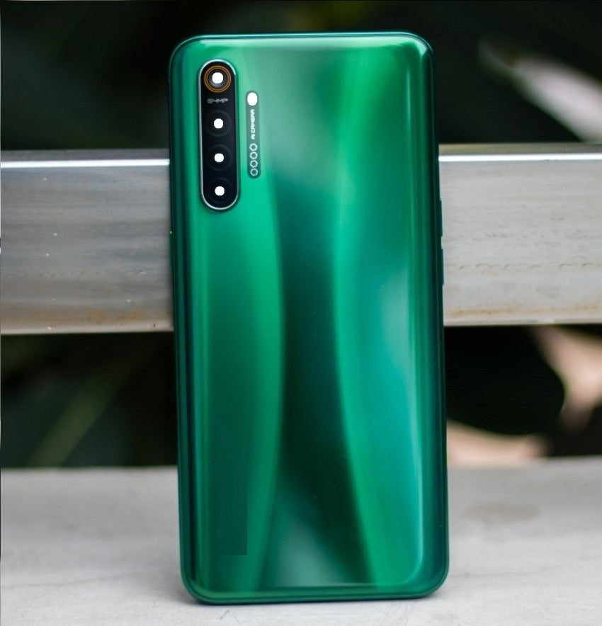 Mozomart Back Panel Housing for Realme X3 Green