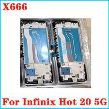 Lcd Frame Middle Chassis for Infinix Hot 20 5G (X666) Black