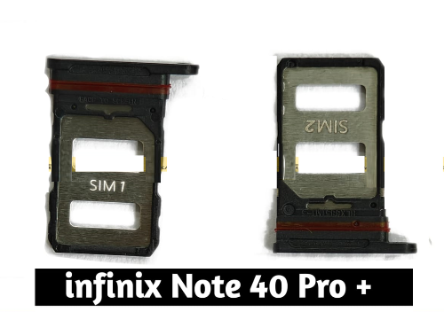 Sim Tray Slot Holder for Infinix Note 40 Pro Plus