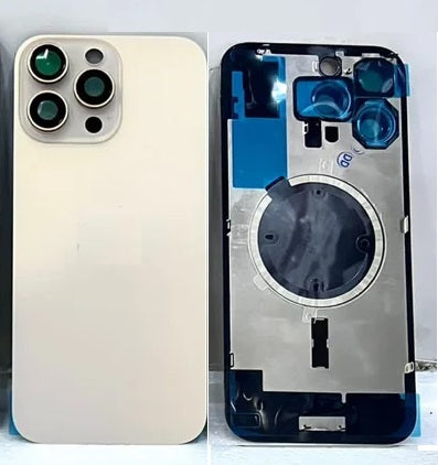 Back Panel With Camera Glass Lens for Apple iphone 16 Pro Max