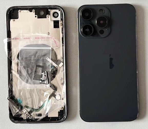 Convertor Back Panel Housing Body for Apple iPhone XR Convert to Apple iPhone 15 Pro Zeespares