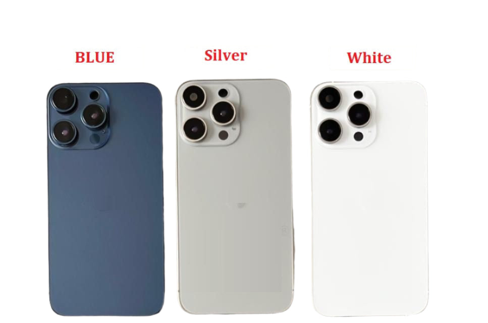 Convertor Back Panel Housing Body for Apple iPhone XR Convert to Apple iPhone 15 Pro Zeespares