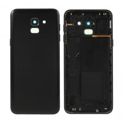 Mozomart Back Panel for Samsung Galaxy J6 2018 Black