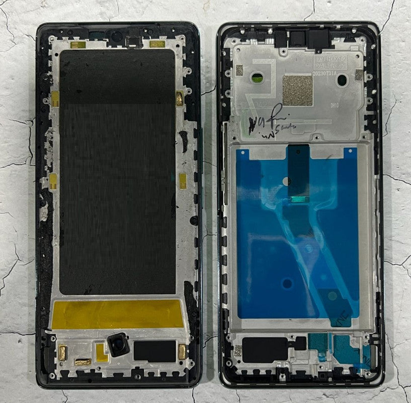 Lcd Frame Middle Chassis for Lava Agni 2 5G Green