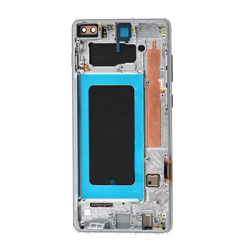 Lcd Display Combo Folder with Frame for Samsung Galaxy S10 Plus Black