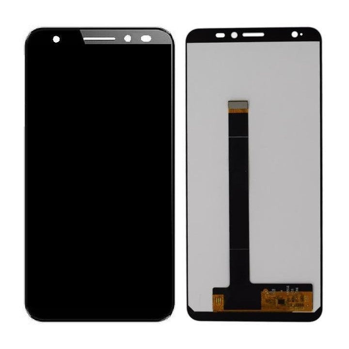 LCD Display Folder Combo for Lava Z61 Black