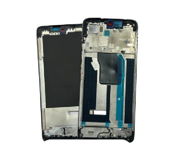 Lcd Frame Middle Chassis for Motorola  Moto G57 Power  Black- Zeespares.in
