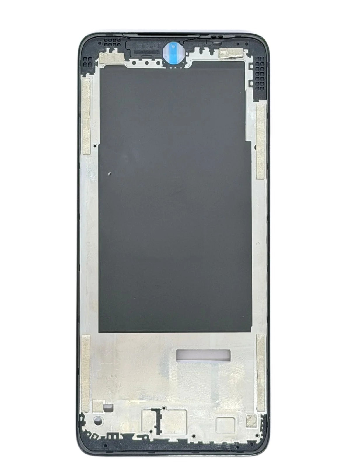 Lcd Frame Middle Chassis for Motorola Moto G67 Power Black- Zeespares.in