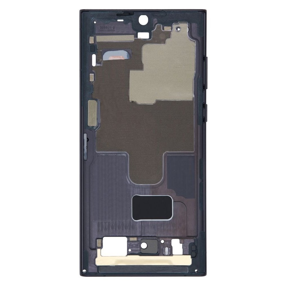 Lcd Display Middle Frame for Samsung Galaxy S22 Ultra : Black