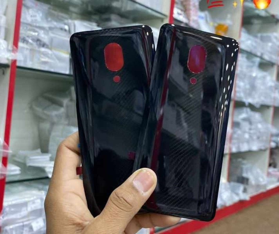 Mozomart Back Panel Glass for Lenovo Z5 Pro Black