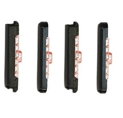 External Side Button Out Keys for LG G8X ThinQ Black (Set of 4)