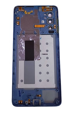 Back Panel With Middle Ring for Samsung Galaxy M52 : Blue
