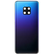 Battery Door Back Panel Glass with Camera Lens for Huawei Mate 20 Pro Blue