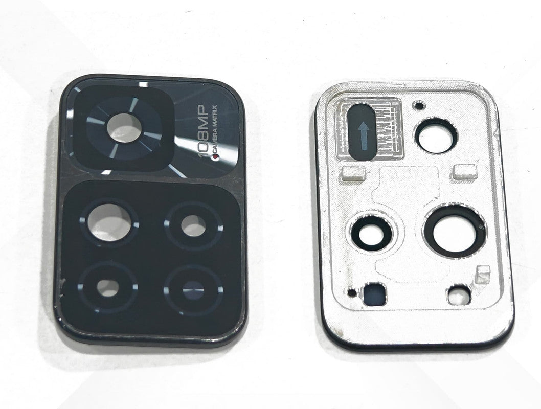 Camera Glass Lens With Frame for Xiaomi MI 11I 5G Black