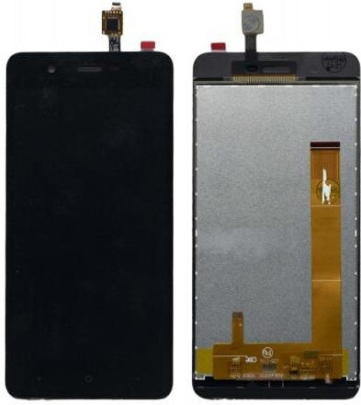 Lcd Display Folder Combo for MICROMAX YU 5011 Black