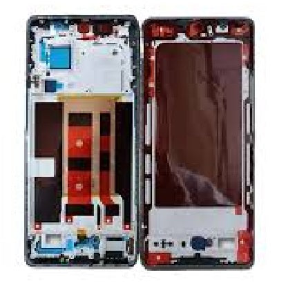 Lcd Frame Middle Chassis for Oppo Reno 12 Pro 5G Black