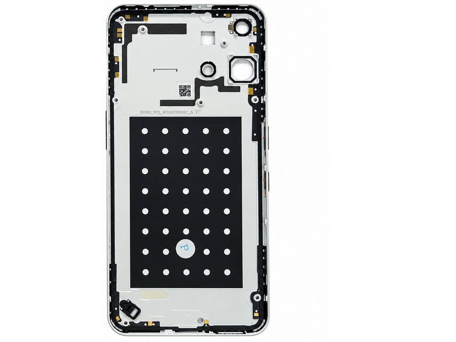 Middle Ring Outer Frame for Nothing 3A Lite White- Zeespares.in