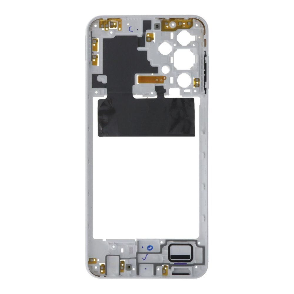 Middle Frame Outer Ring for Samsung Galaxy A23 (5G) Silver Zeespares
