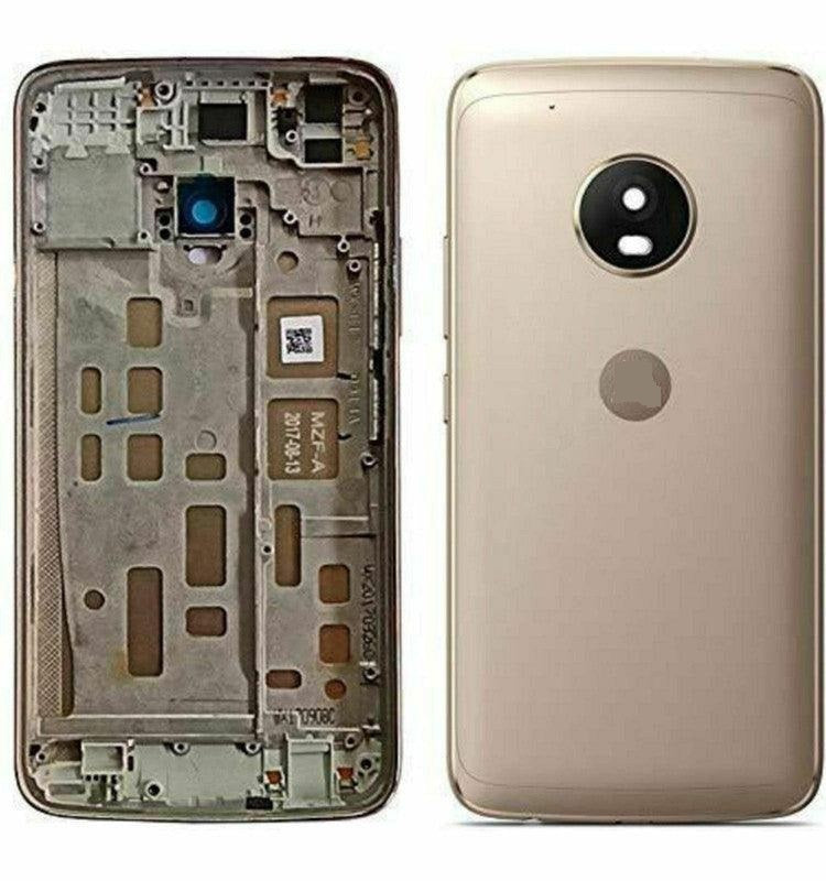 Mozomart Battery Door Back Panel Housing for Motorola Moto G5 Plus : Fine gold